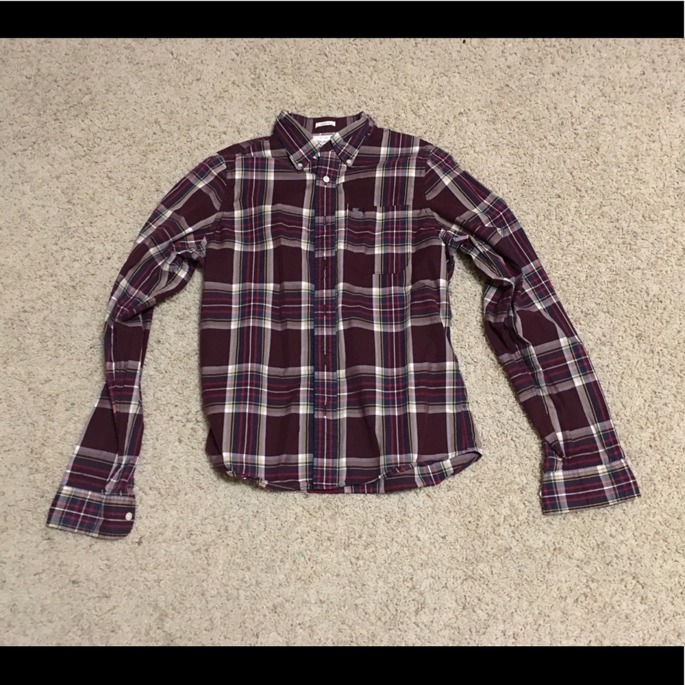Mens L button up Abercrombie